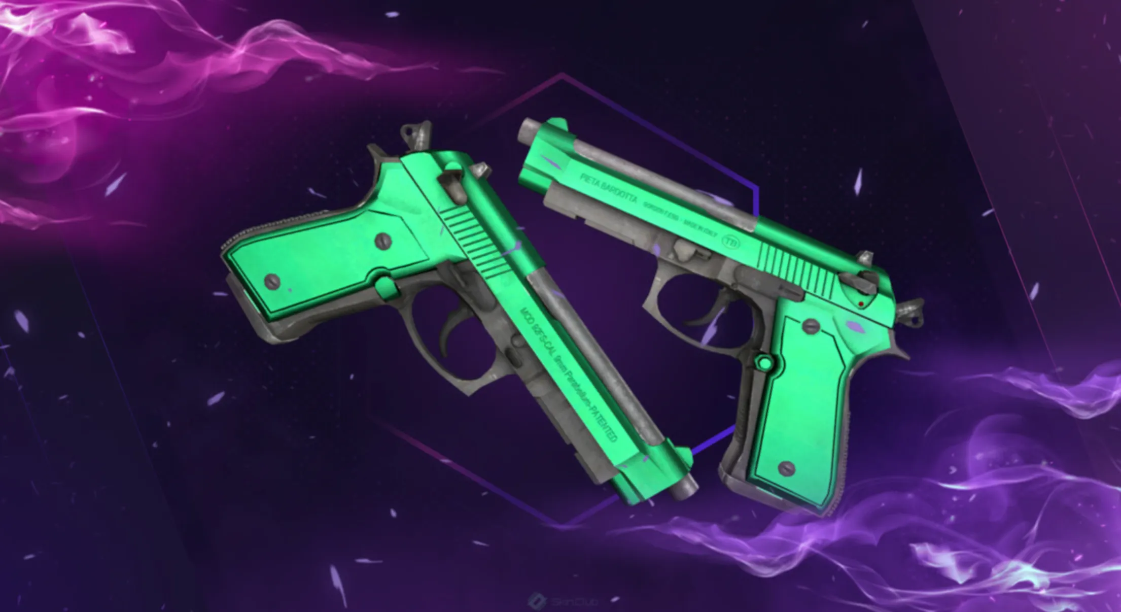 Dual Berettas Emerald cheap